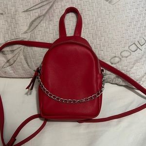 Red hand bag/backpack